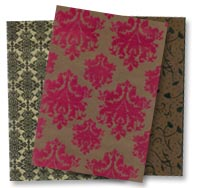 Flocked & Suede Papers